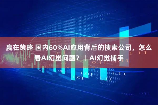 赢在策略 国内60%AI应用背后的搜索公司，怎么看AI幻觉问题？｜AI幻觉捕手